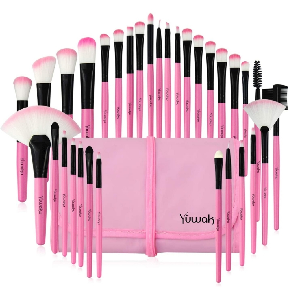 32 piece make up brush set